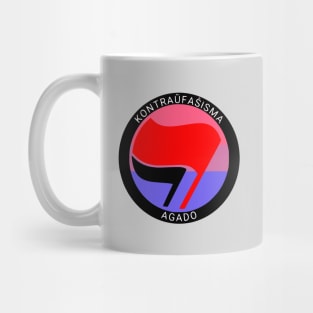 Kontraŭfaŝisma agado (Ambaŭseksemaj fieraj koloroj) Mug